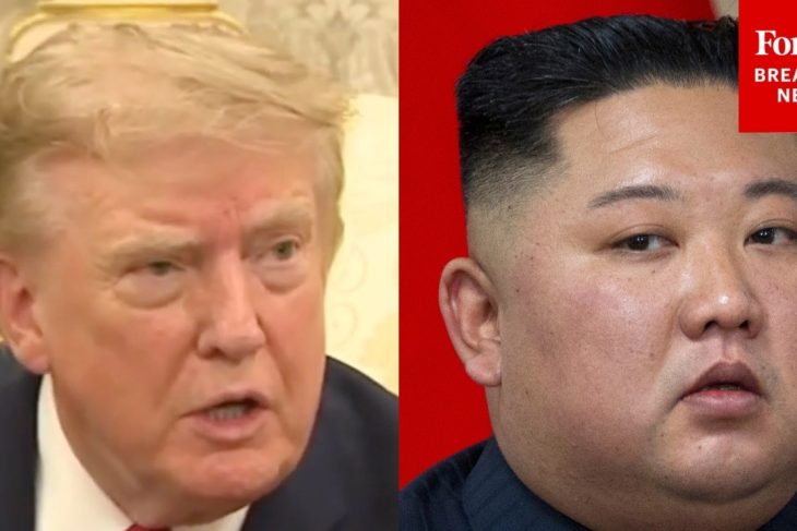 ‘Did You Speak To Him?’: Trump Pressed By Reporters On Request To Speak With Kim Jong Un