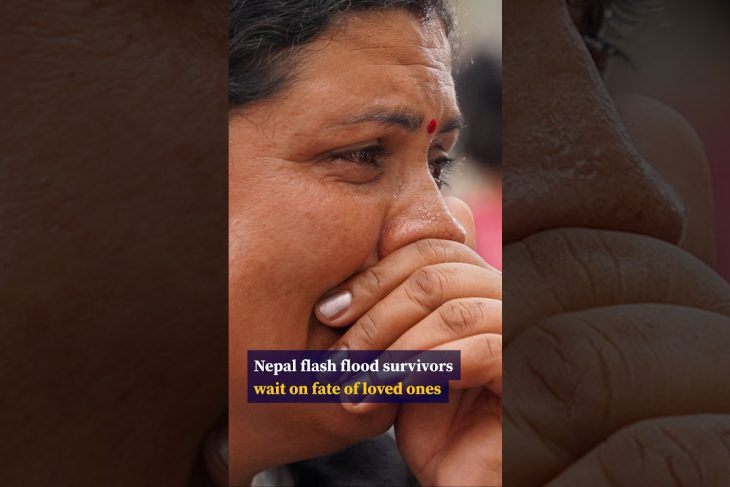 Nepal flash flood survivors wait on fate of loved ones