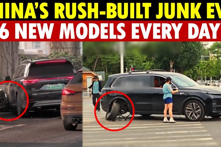 PURE TRASH! China’s Rush – Built EVs Shock The World: 3.6 New Models Every Day, Quality Nightmare
