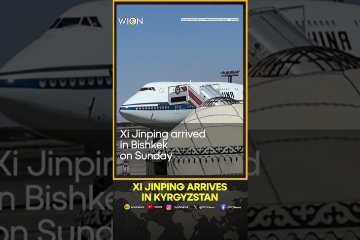 Xi Jinping Arrives in Bishkek for SCO Summit | WION Shorts