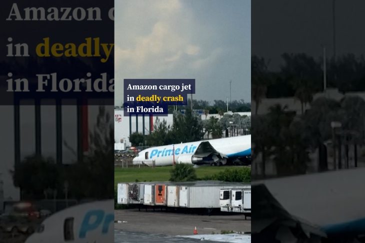 Amazon cargo jet in deadly crash in Florida