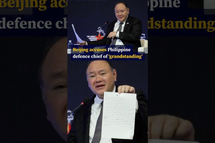 Beijing accuses Philippine defence chief of ‘grandstanding’