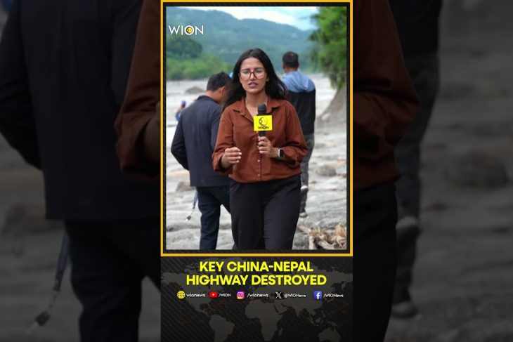 China-Nepal Trade Route Disrupted By Floods