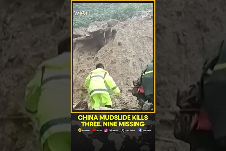 China’s Typhoon Saudel Rains Trigger Deadly Mudslide: Kills 3, Nine Missing | WION Shorts