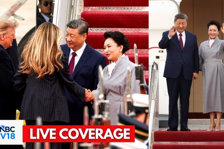 🔴Xi Arrives In USA: Trump Welcomes Xi Jinping at the Joint Base Andrews | US – China Summit | N18G