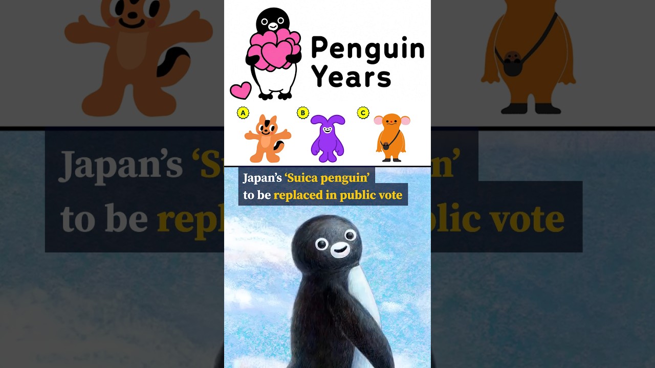 Japan’s ‘Suica penguin’ to be replaced in public vote