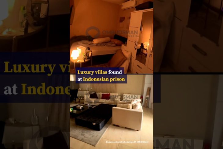 Luxury villas found at Indonesian prison