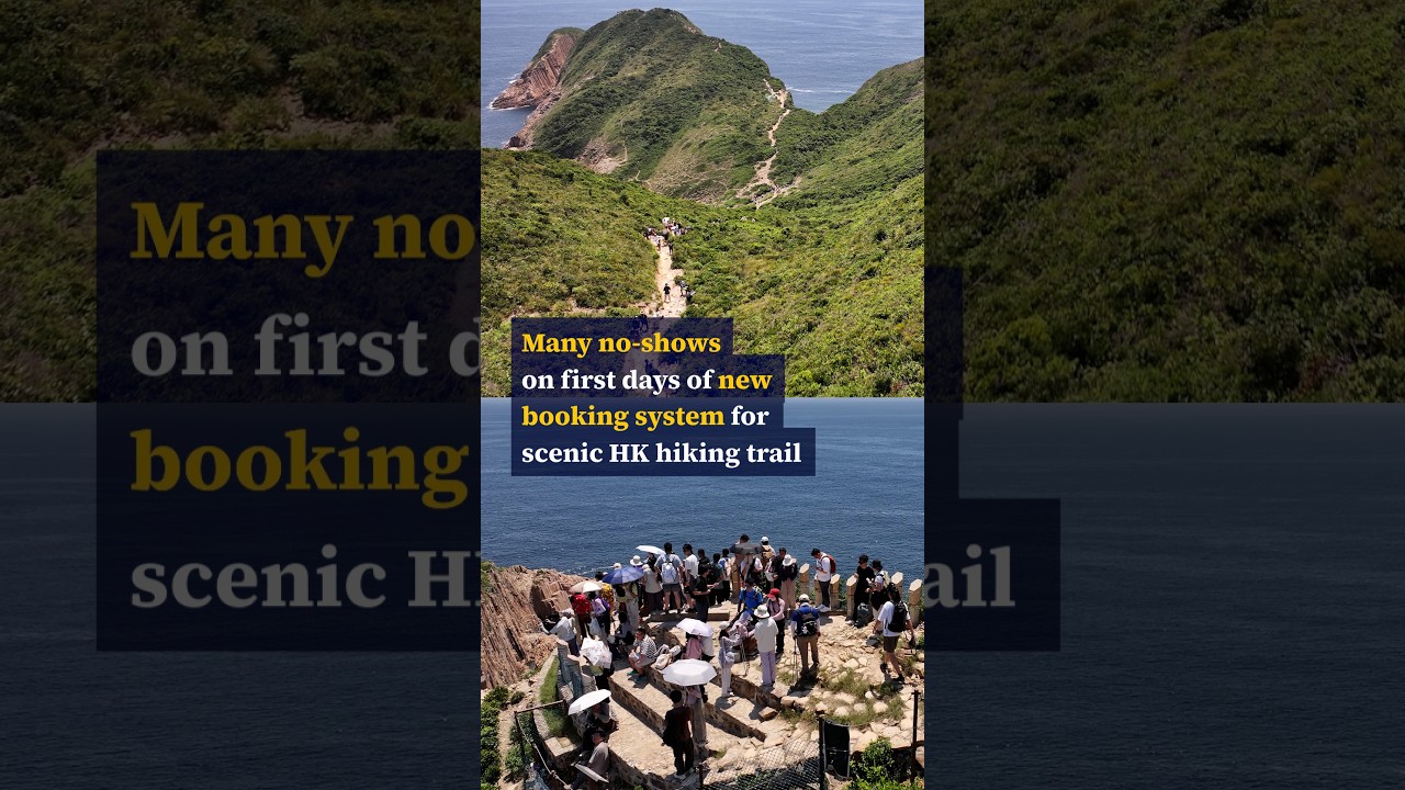 Many no-shows on first days of new booking system for scenic HK hiking trail