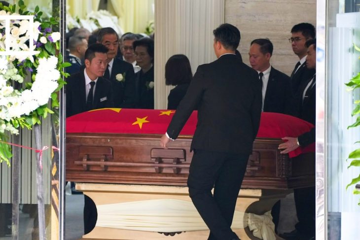 Tung Chee-hwa honoured with state funeral