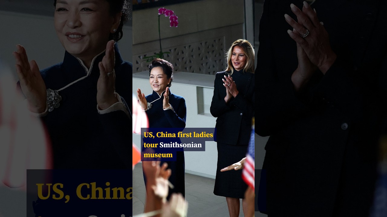 US, China first ladies tour Smithsonian museum