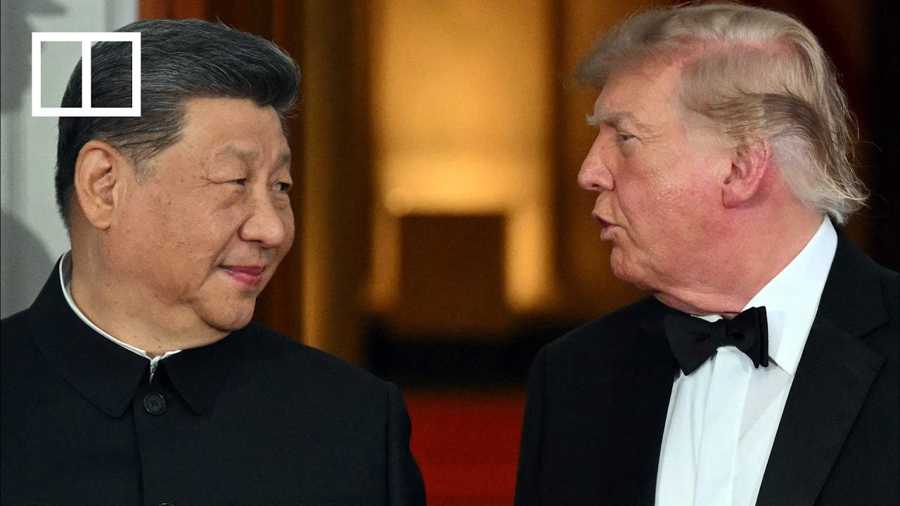 Xi meets Trump at White House
