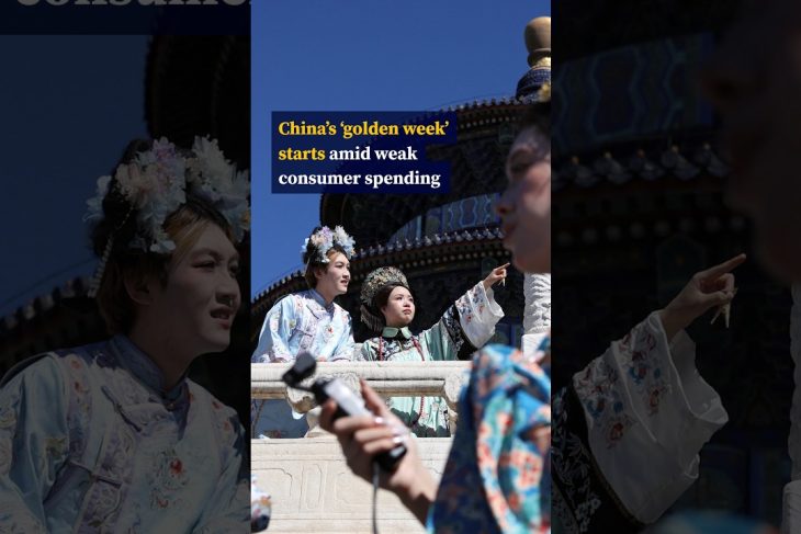 China’s ‘golden week’ starts amid weak consumer spending