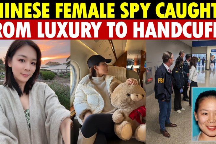 From Multimillionaire to FBI Custody! 34-Year-Old Chinese Female Spy Caught Before She Could Flee