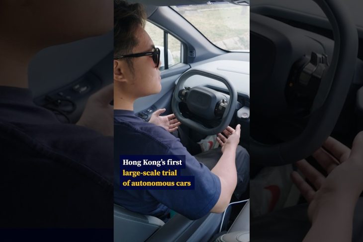 Hong Kong’s first large-scale trial of autonomous cars