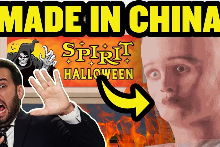 I Tried To Find ONE Halloween Costume Not Made in China at Spirit Halloween
