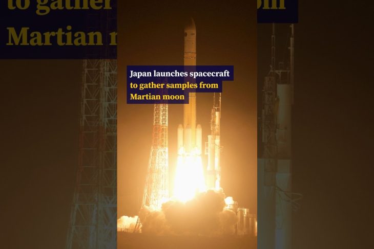 Japan launches spacecraft to gather samples from Martian moon