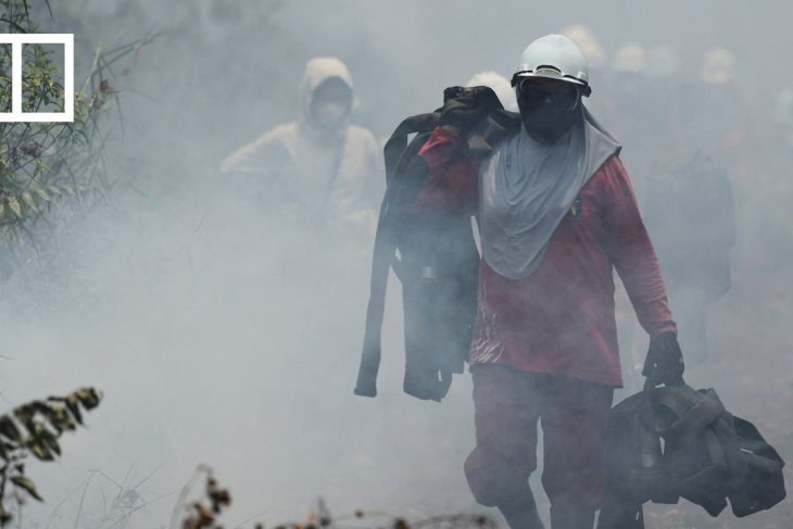 Meet the all-female crew battling Indonesia’s wildfires