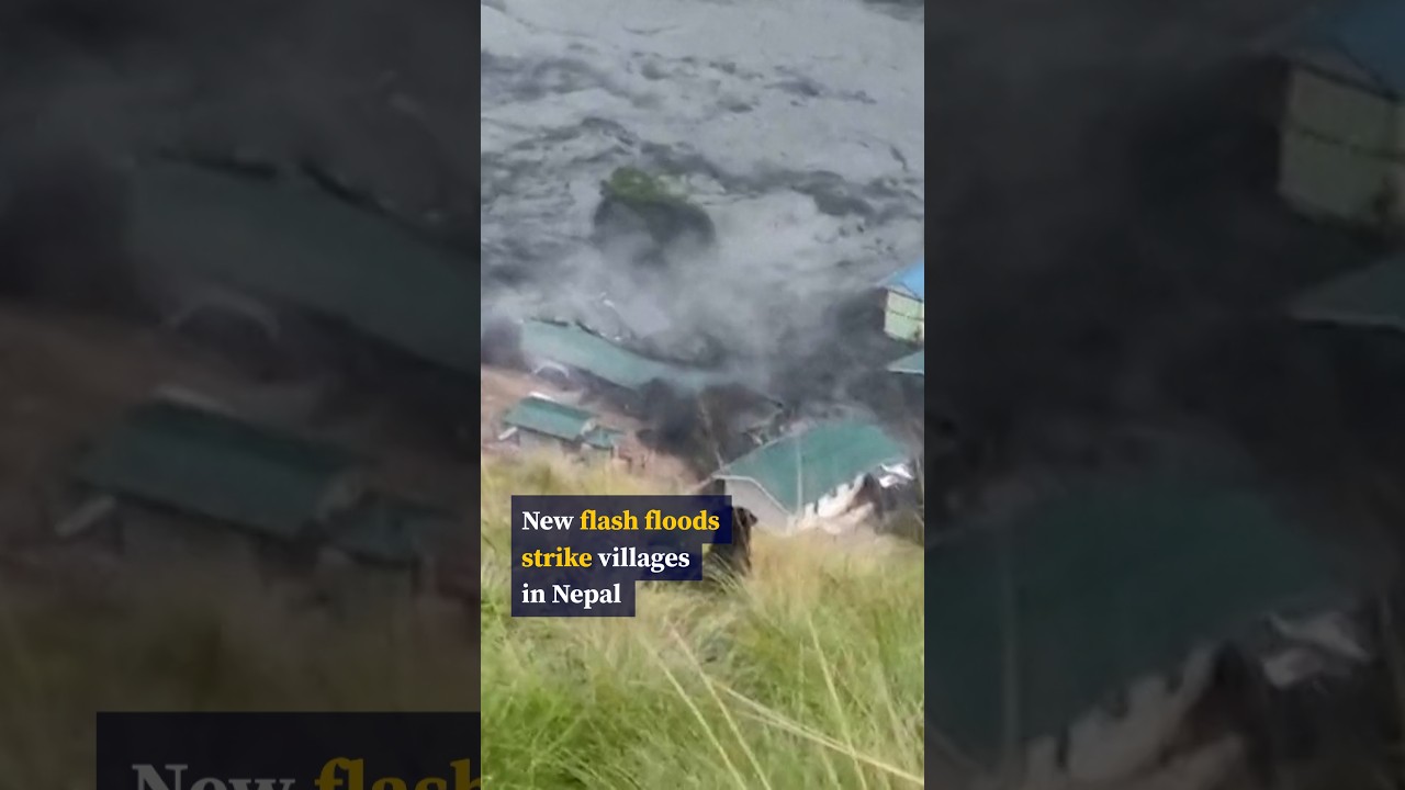 New flash floods strike villages in Nepal