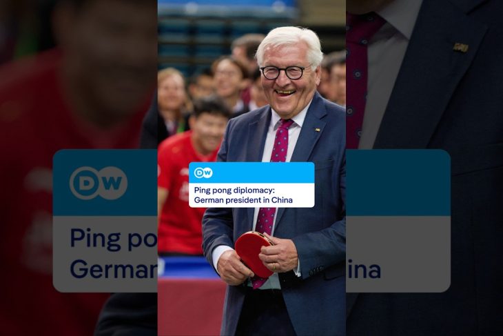 Ping-pong diplomacy: German President in China | DW News