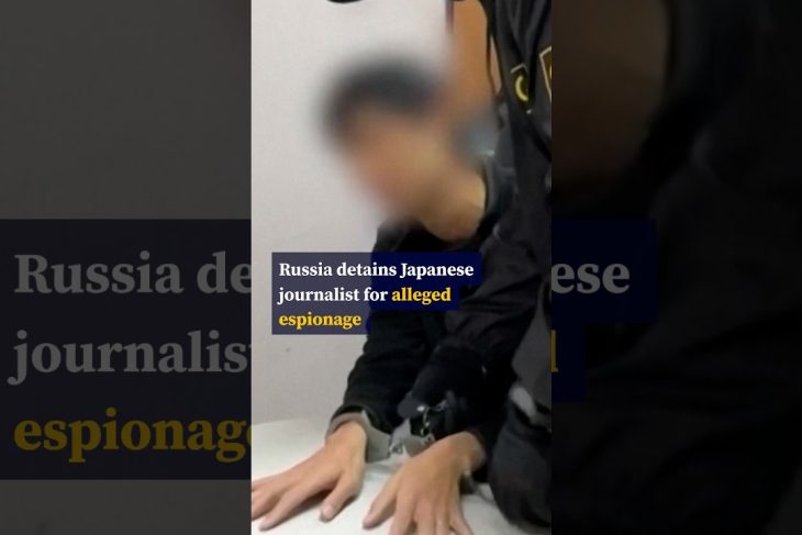 Russia detains Japanese journalist for alleged espionage