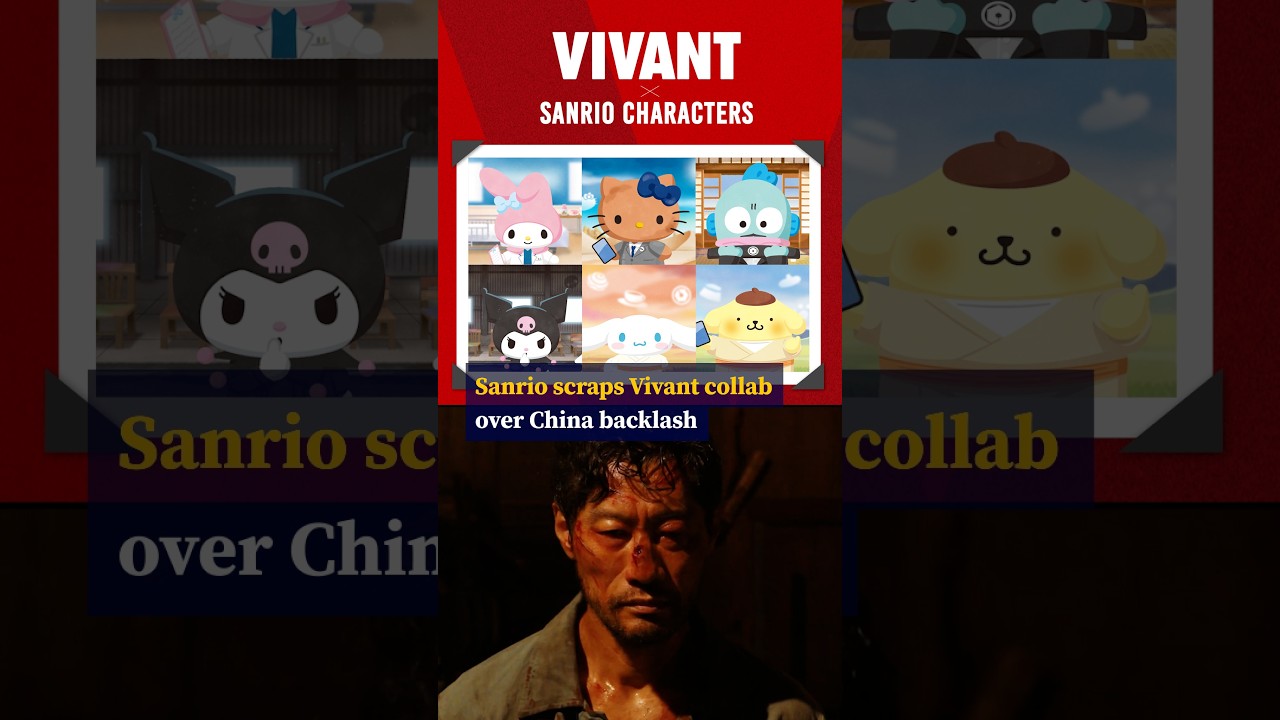 Sanrio scraps Vivant collab over China backlash