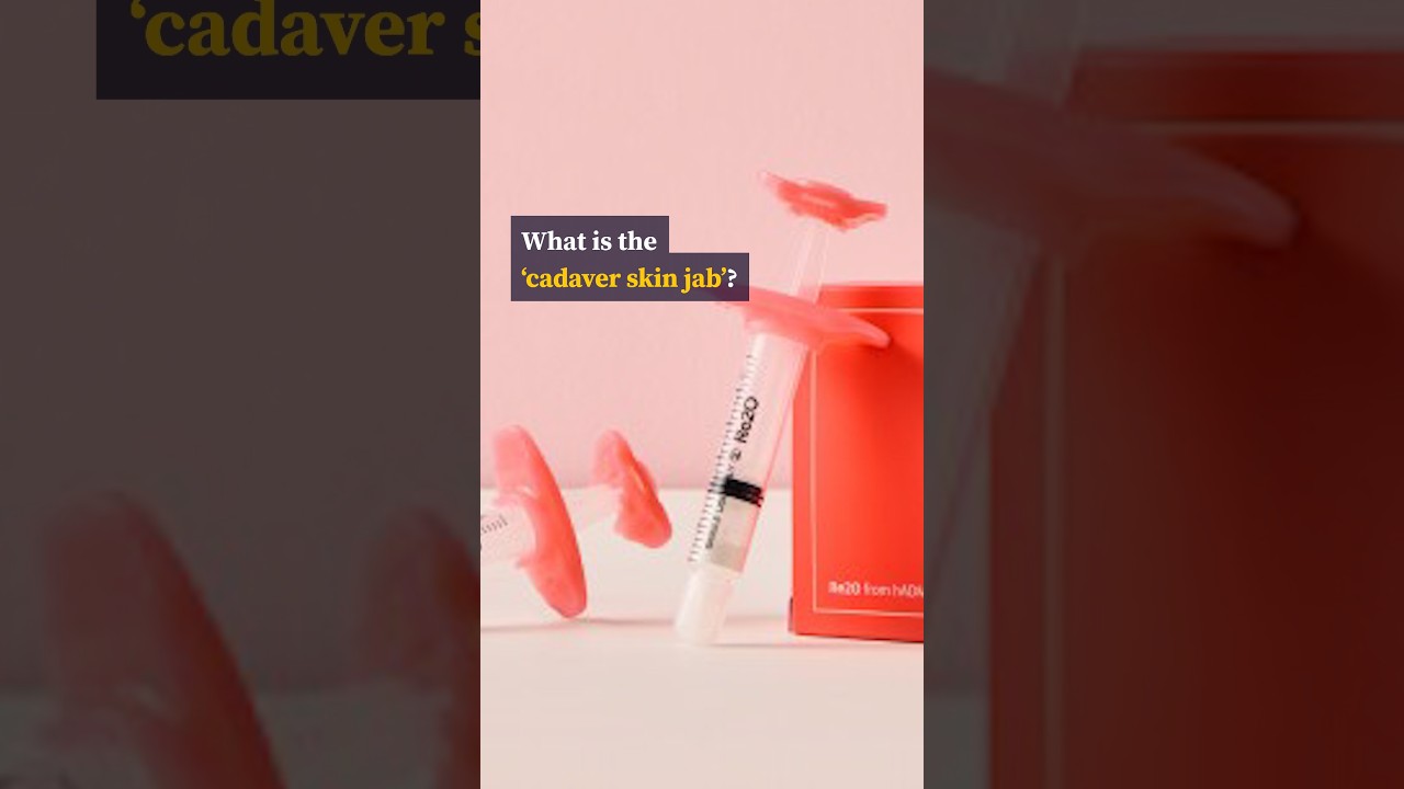 What is the ‘cadaver skin jab’?